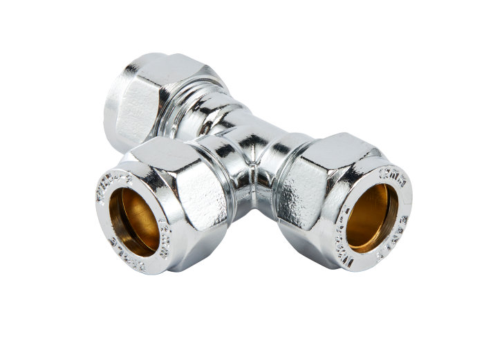 Klemringskobling T-rør 12 mm
